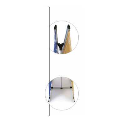 L Banner Model D2(Double Side)